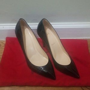 100% Christian Louboutin Patent Heels